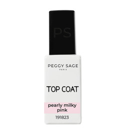 Gloss Finition Pearly Milky Pink 110ml Peggy Sage