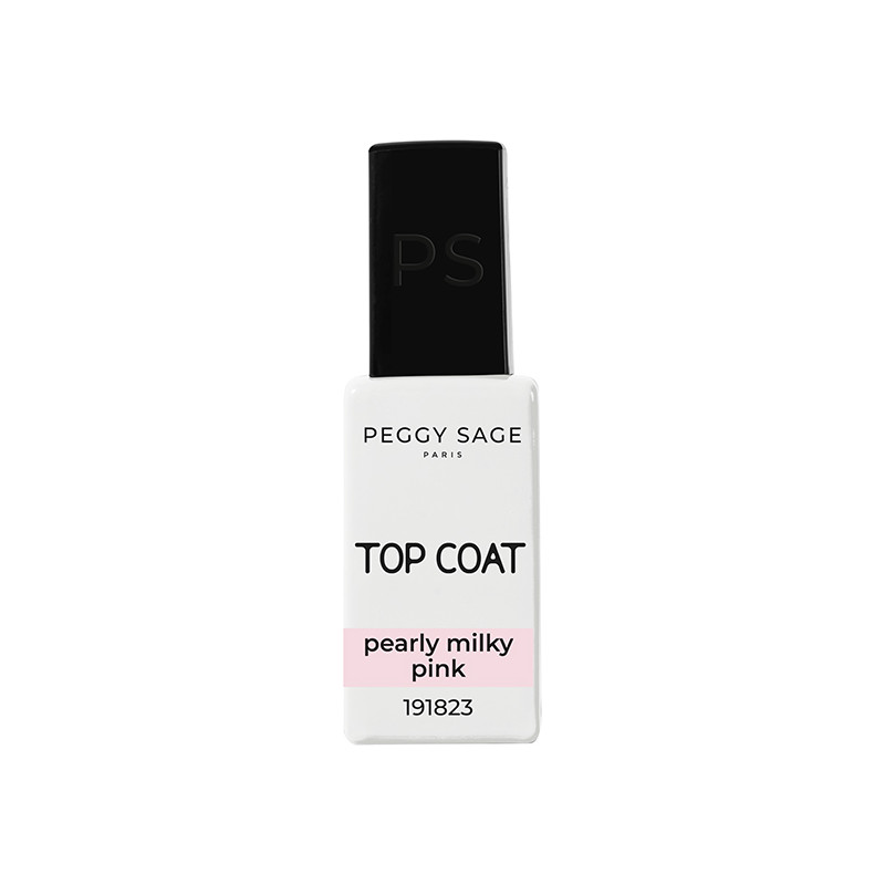 Gloss Finition Pearly Milky Pink 110ml Peggy Sage