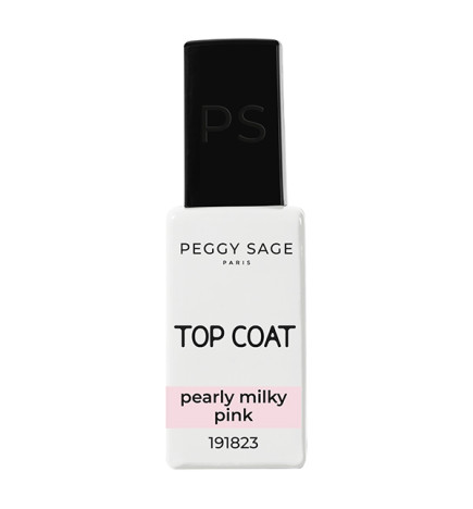 Gloss Finition Pearly Milky Pink 110ml Peggy Sage