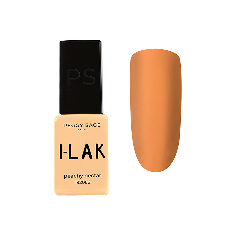 Vernis Semi-Permanent I-Lak Peachy Nectar 5ml Peggy Sage Vernis Semi-Permanent I-Lak Peachy Nectar 5ml Peggy Sage
