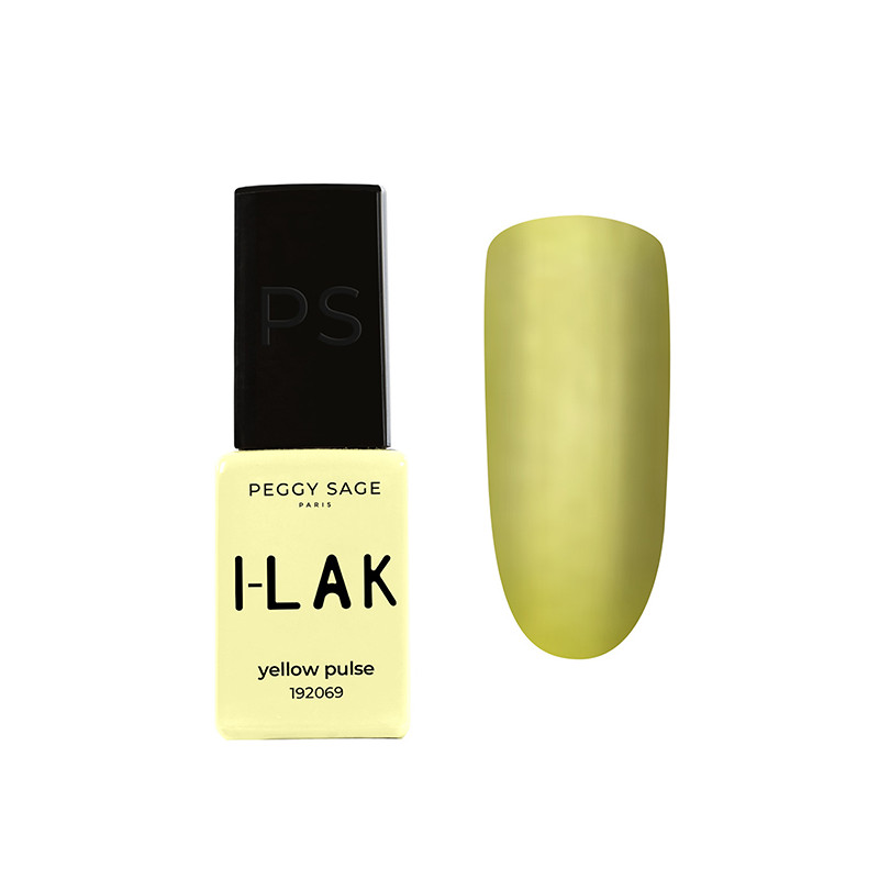 Vernis Semi-Permanent I-Lak Yellow Pulse 5ml Peggy Sage Vernis Semi-Permanent I-Lak Yellow Pulse 5ml Peggy Sage
