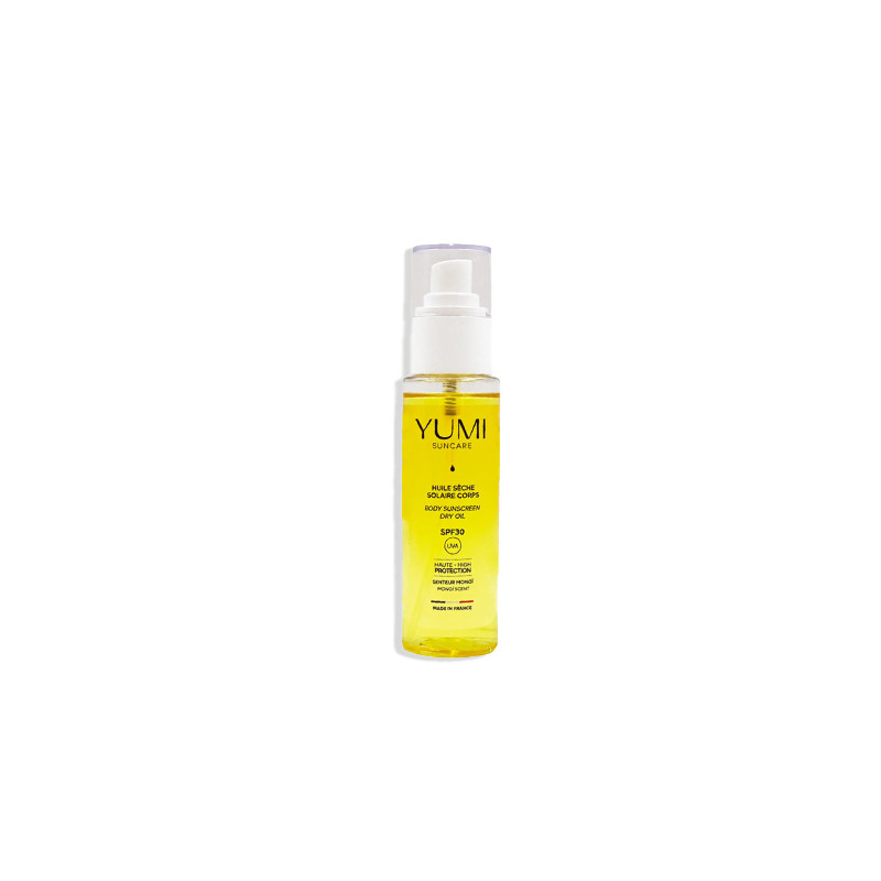 Huile Sèche Solaire Corps SPF30 Yumi 100ml Huile Sèche Solaire Corps SPF30 Yumi 100ml