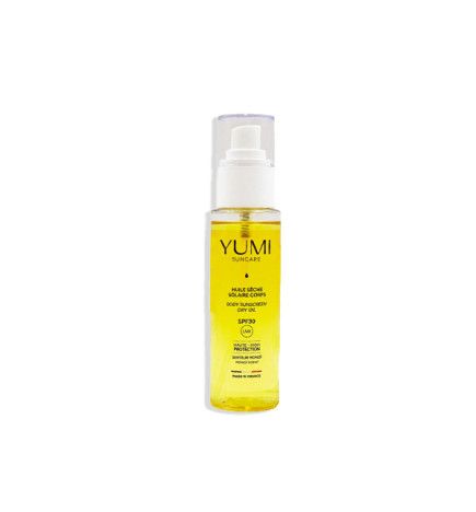 Huile Sèche Solaire Corps SPF30 Yumi 100ml