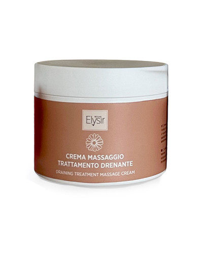 Crème de Massage Drainante Anti Cellulite 500ml Elysir