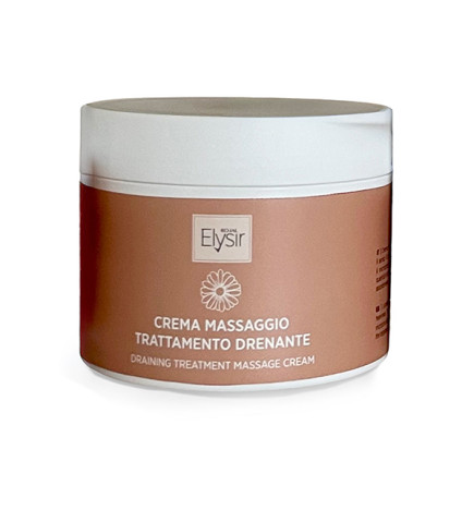 Crème de Massage Drainante Anti Cellulite 500ml Elysir