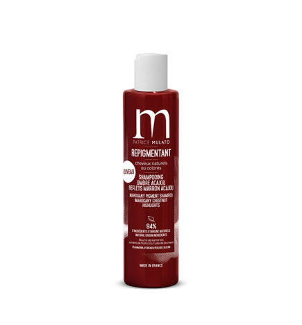 Shampoing Repigmentant Ombre Acajou Reflets  Marron Acajou 200ml Mulato