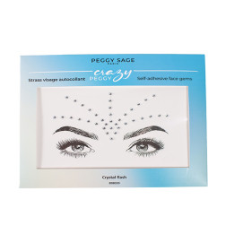 Strass Visage Autocollant Crystal Flash Peggy Sage
