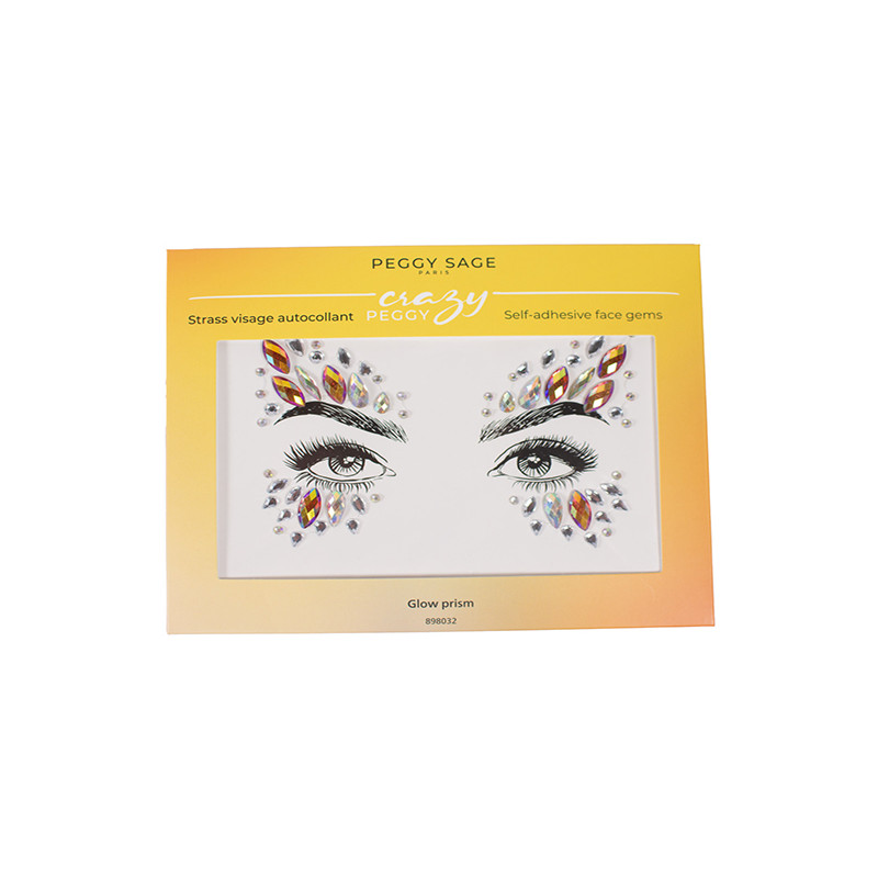 Strass Visage Autocollant Glow Prism Peggy Sage Strass Visage Autocollant Glow Prism Peggy Sage