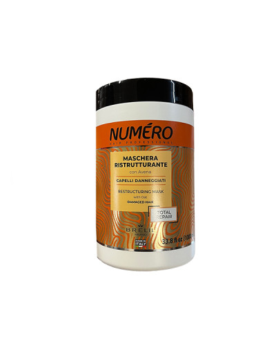 Masque Crème restructurante Numéro Avoine Brelil 1000ml