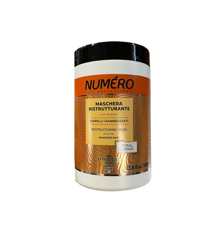 Masque Crème restructurante Numéro Avoine Brelil 1000ml