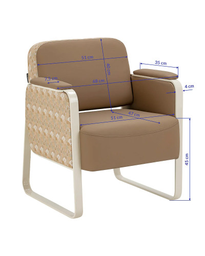 Fauteuil d'Attente Omega