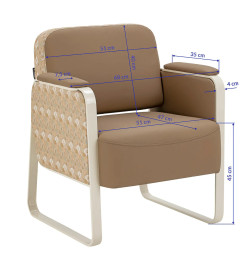 Fauteuil d'Attente Omega