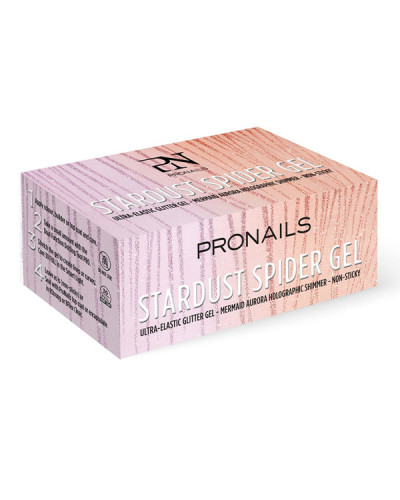 Spider Gel Stardust 2 pots de 4.5Gr Pronails