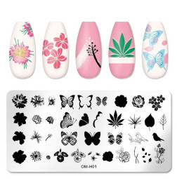 NB DECOR STAMPING NATURE 01-
