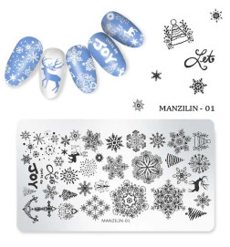 NB DECOR STAMPING FLOCONS 01-