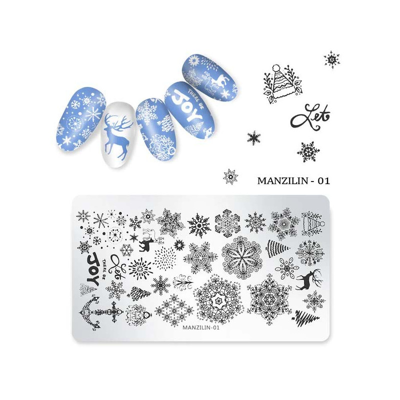 NB DECOR STAMPING FLOCONS 01- NB DECOR STAMPING FLOCONS 01-