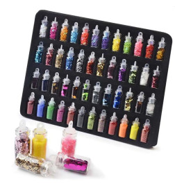 48 Minis Fioles Nails Art