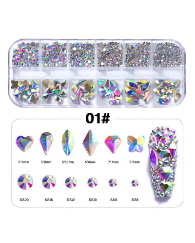 NB DECOR BOX STRASS AURORA 01-