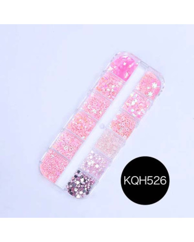 NB DECOR BOX CONFETTIS ROSE 526