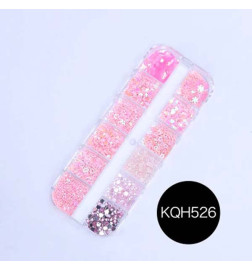 NB DECOR BOX CONFETTIS ROSE 526