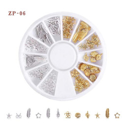 NB DECOR CARROUSEL ARGENT & OR 3D ZP 06+++