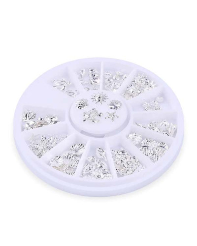 Caroussel 3D Argent Crustacés