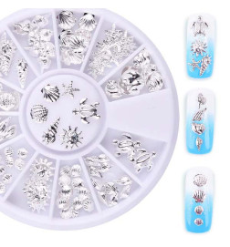 Caroussel 3D Argent Crustacés