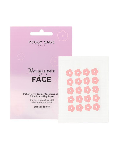 Patch anti-imperfections Crystal Flower Beauty Expert Face Peggy Sage x 20