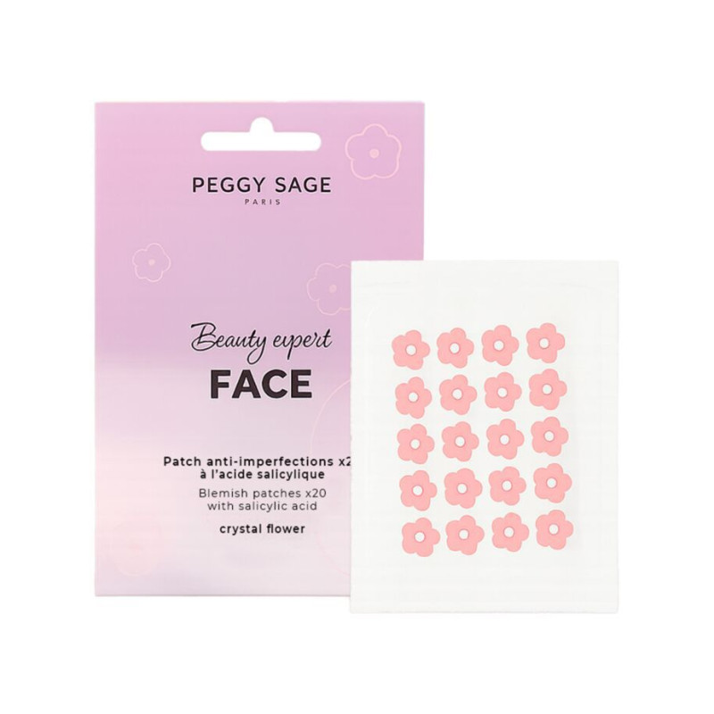 Patch anti-imperfections Crystal Flower Beauty Expert Face Peggy Sage x 20