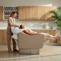 Bac de Lavage Throne Lift Assise Synchronisée + Jet de Massage Agréé Carsat Karisma