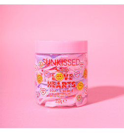 Savon & Gommage Fouetté X Love Hearts Parfum Cassis Sunkissed