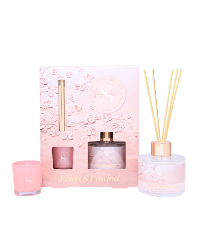 SUNK COFFRET ESSENCE OF CALM (BOUGIE & DIFFUSEUR)