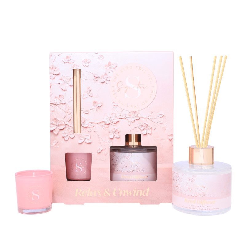 SUNK COFFRET ESSENCE OF CALM (BOUGIE & DIFFUSEUR)