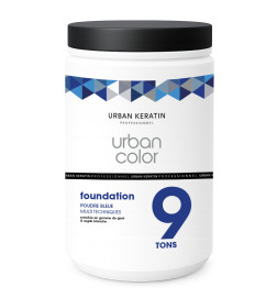 Poudre Décolorante Bleue Foundation 9 tons Multitechniques Urban keratin 500gr