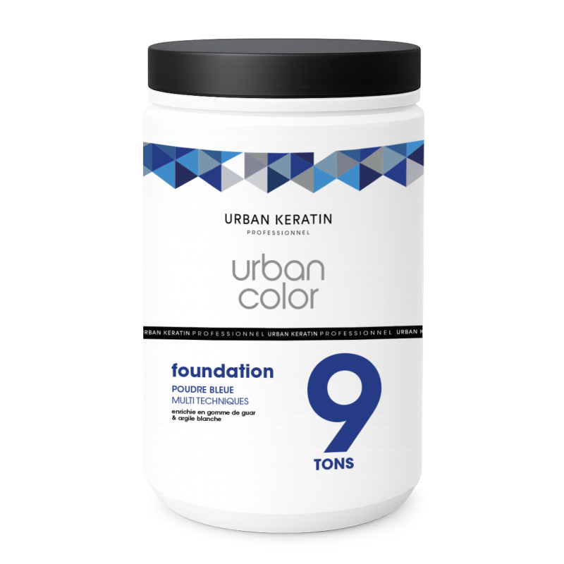 Poudre Décolorante Bleue Foundation 9 tons Multitechniques Urban keratin 500gr