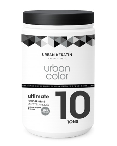 Poudre Décolorante Ultimate Noire 10 Tons Urban Keratin Professionnel 500gr