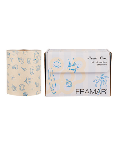 Rouleau Papier Aluminium Gaufré Beach Bum 97.5m Framar