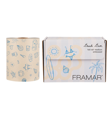 Rouleau Papier Aluminium Gaufré Beach Bum 97.5m Framar
