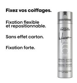 Laque Infinium Pure Fixation Forte L'Oréal Professionnel 500ml