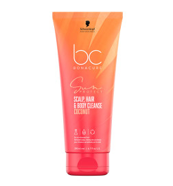 Gel Lavant 3-en-1 Sun Corps, Cheveux et Cuir chevelu BC Bonacure Schwarzkopf 200ml
