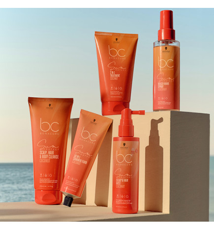 Gel Lavant 3-en-1 Sun Corps, Cheveux et Cuir chevelu BC Bonacure Schwarzkopf 200ml