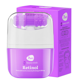 Crème Visage Masseur 3D, Anti-âge  Rétinol et Acide Hyaluronique 7 Days 40 ml