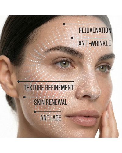 Crème Visage Masseur 3D, Anti-âge  Rétinol et Acide Hyaluronique 7 Days 40 ml