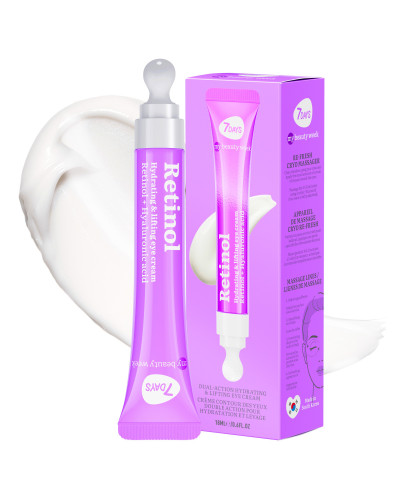Crème Contour des Yeux Cryo-Massante, Anti-âge  Rétinol 18 ml