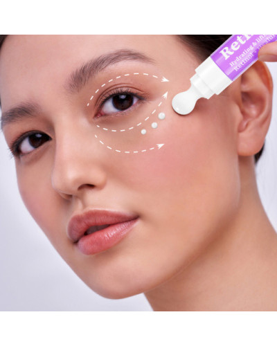 Crème Contour des Yeux Cryo-Massante, Anti-âge  Rétinol 18 ml
