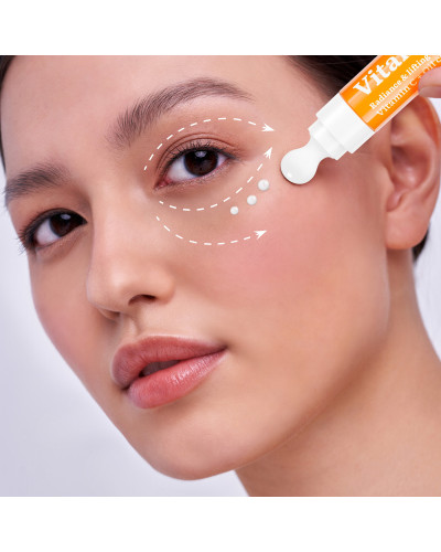 Crème Contour des Yeux Cryo-massante,Vitamine C 7 Days 18 ml