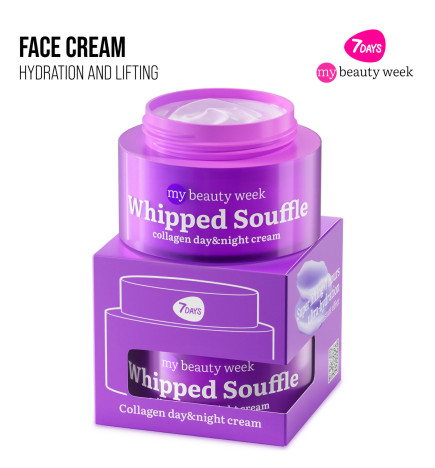 Crème Visage Hydratante et Liftante Whipped Souffle 7 Days 50ml