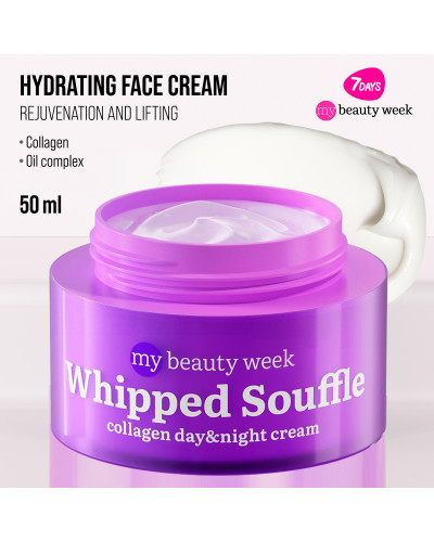 Crème Visage Hydratante et Liftante Whipped Souffke 7 Days 50ml