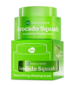 Crème & Masque Nuit Visage Nourrissant & Anti-âge, à l'Avocat 7 Days