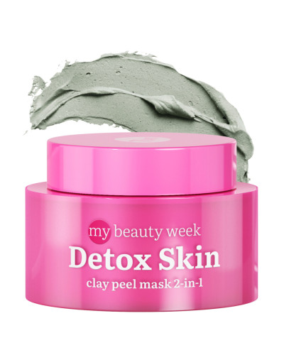 Masque Gommage à l'Argile, Nettoyant et Matifiant, PEAU DÉTOX 7 Days 50ml